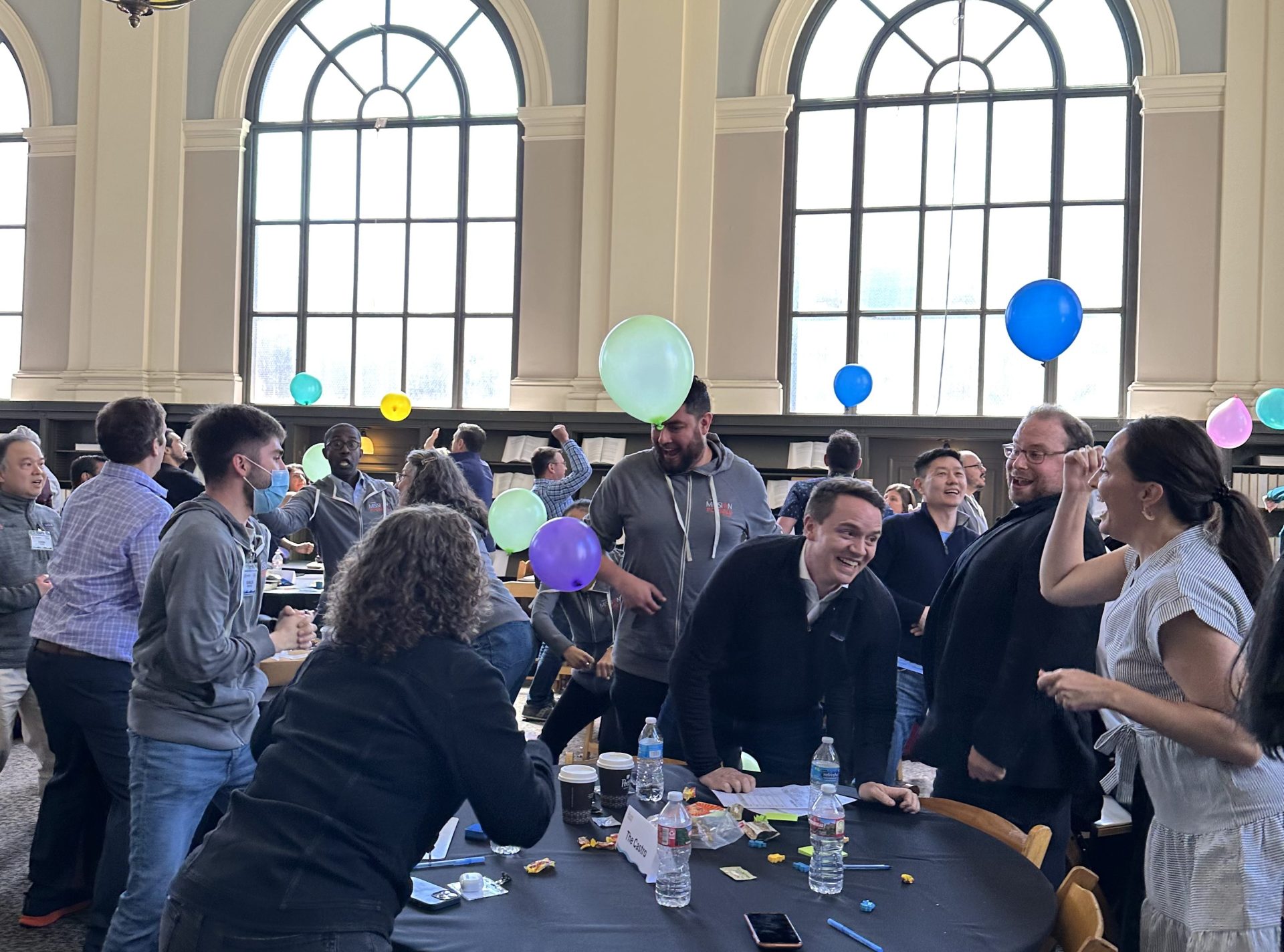 Careers Page: NovoEd Staff All Company Ballons