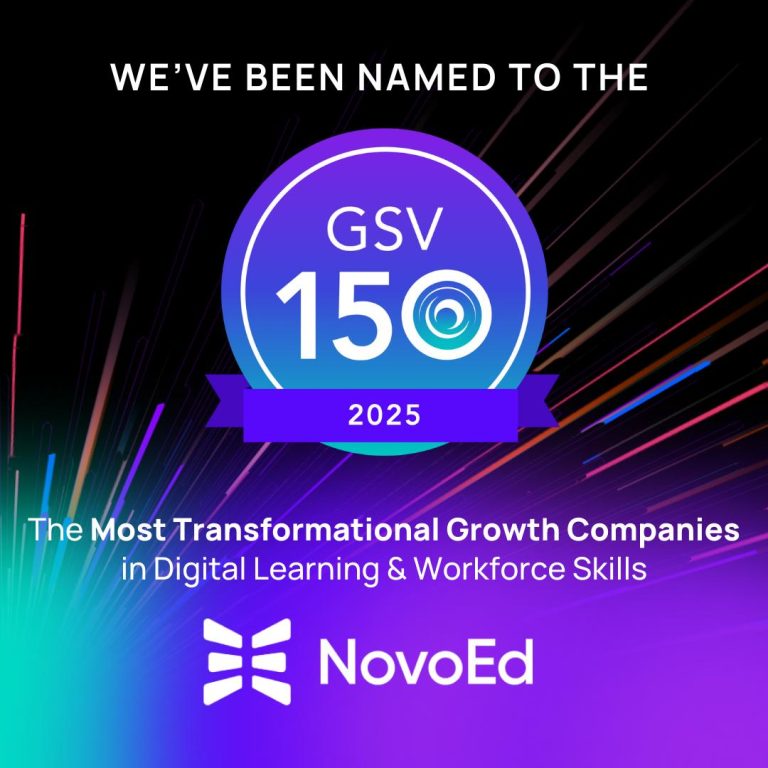 NovoEd Named to the GSV 150 for Fourth Year in a Row