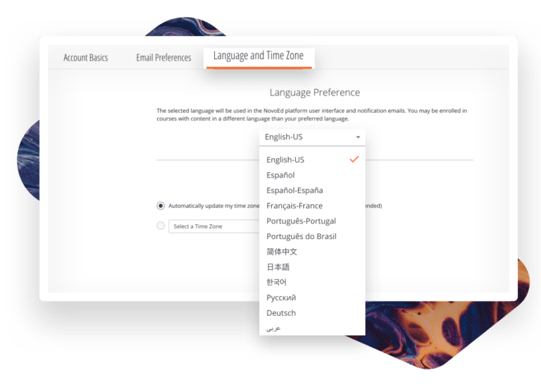 Training Providers page - Grow Your Impact Image of NovoEd Platform Screenshot